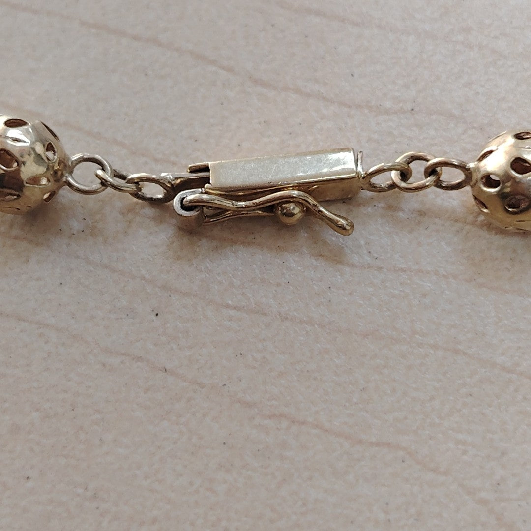 COLLAR ORO, ORO COMBINADO 14 K 36.4 GRMS (SEMINUEVO)