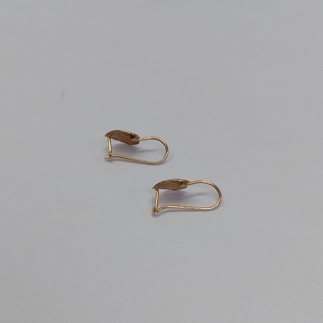 ARETES PAR ORO 10 K 0.6 GRMS (SEMINUEVO)