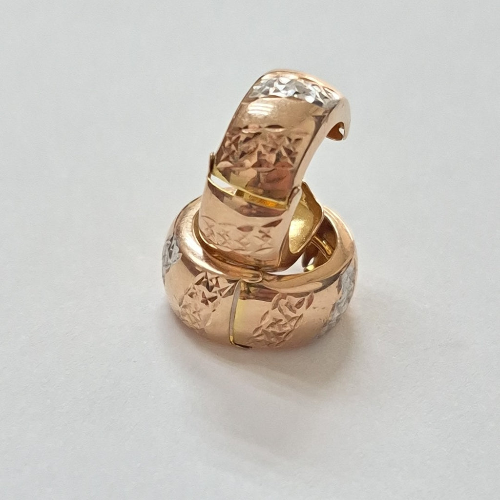 ARRACADAS PAR ORO 14 K 2 GRMS (SEMINUEVO)