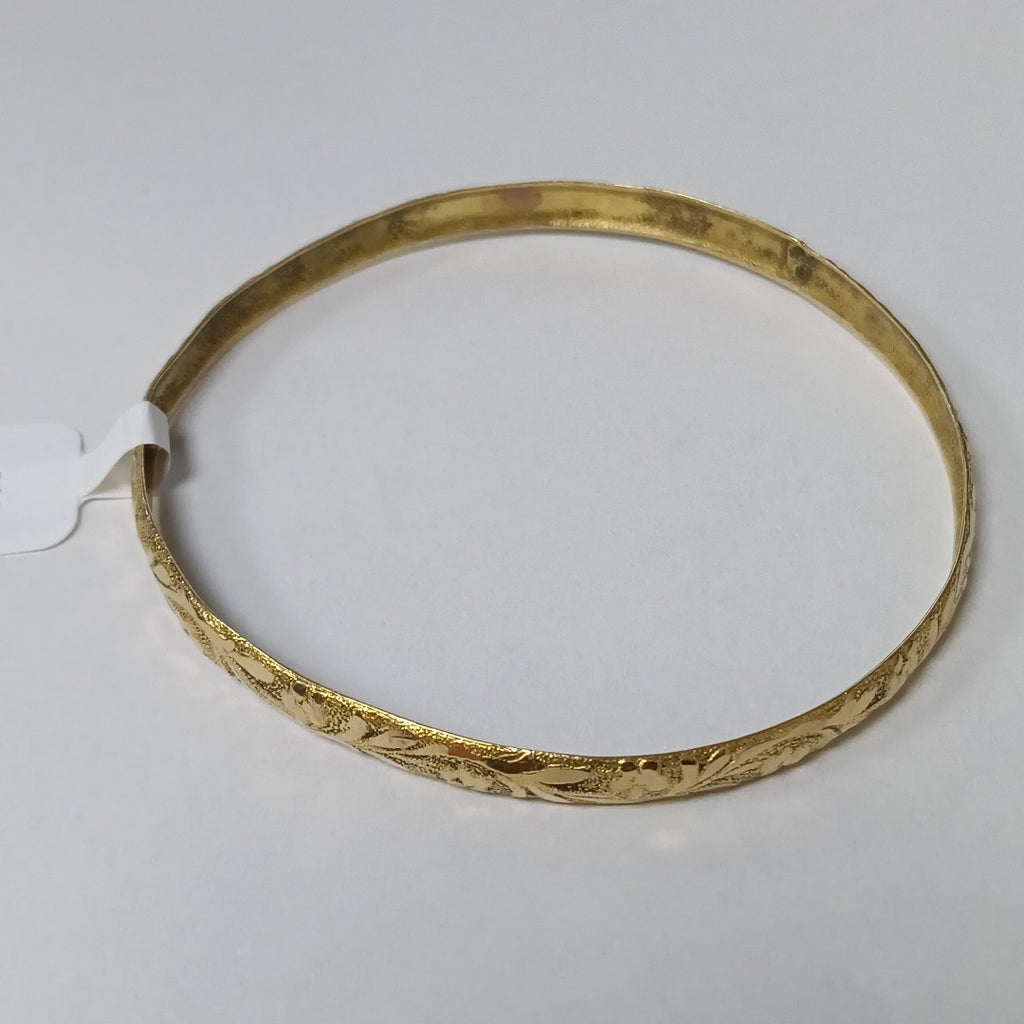 PULSERA RIGIDA ORO 18 K 8,10 GRMS (SEMINUEVO)