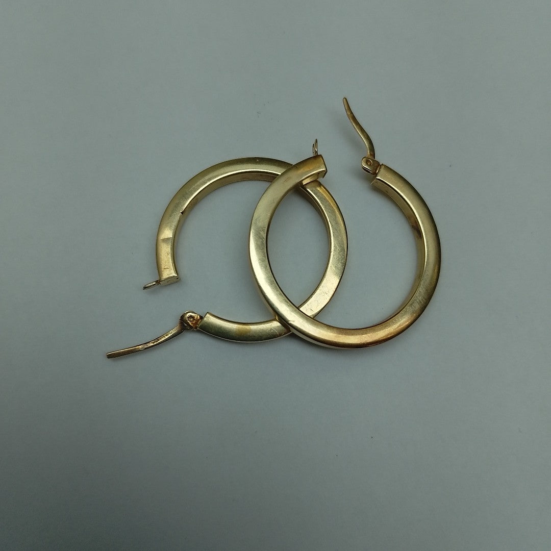 ARRACADAS PAR ORO 14 K 4.4 GRMS (SEMINUEVO)