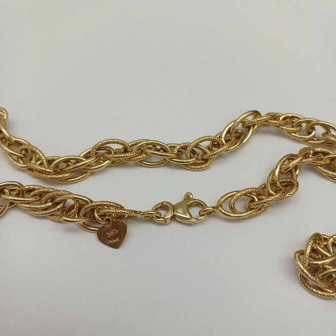 CADENA ORO 14 K 15.3 GRMS (SEMINUEVO)