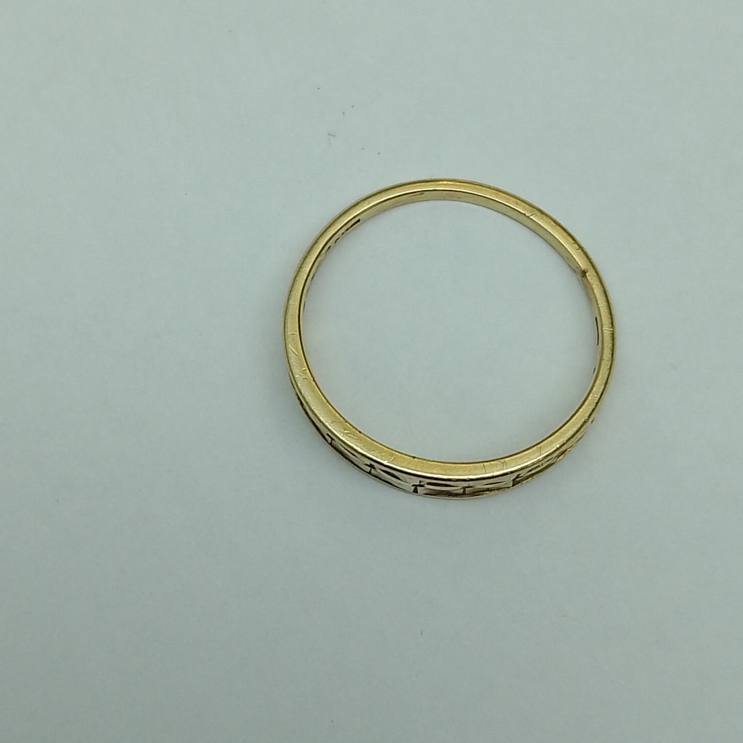ANILLO ORO 14 K 2.8 GRMS (SEMINUEVO)