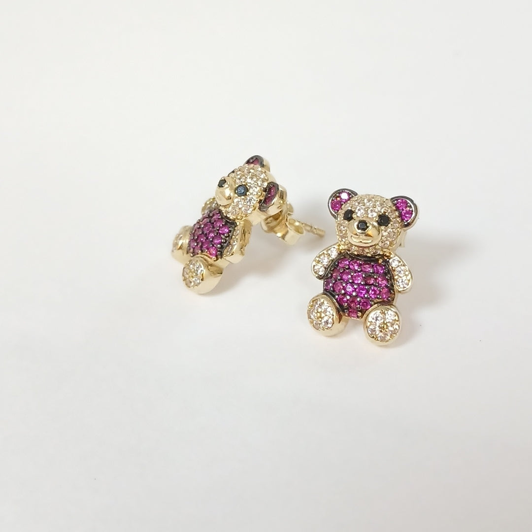 ARETES PAR ORO 10 K 3.5 GRMS (SEMINUEVO)