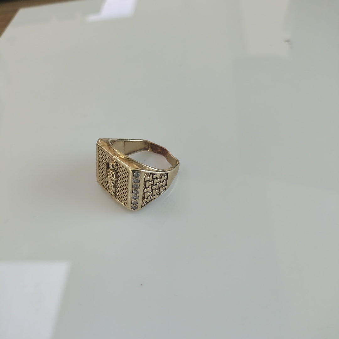 ANILLO ORO 10 K 8.6 GRMS (SEMINUEVO)