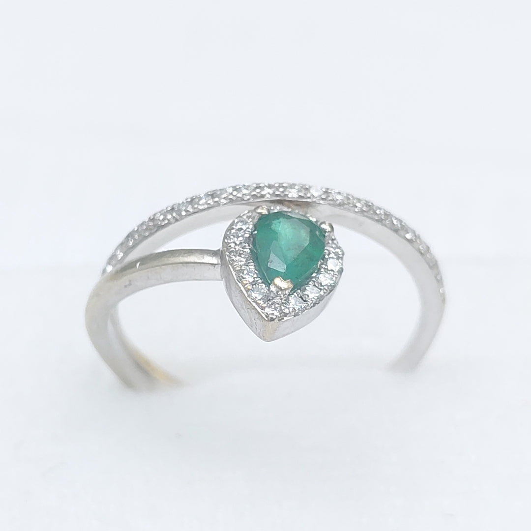 ANILLITO ORO, ORO BLANCO 18 K 2.7 GRMS (SEMINUEVO)