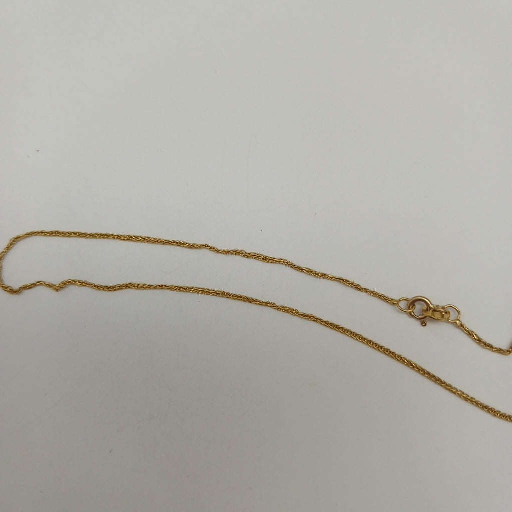 CADENA ORO 18 K 1.8 GRMS (SEMINUEVO)