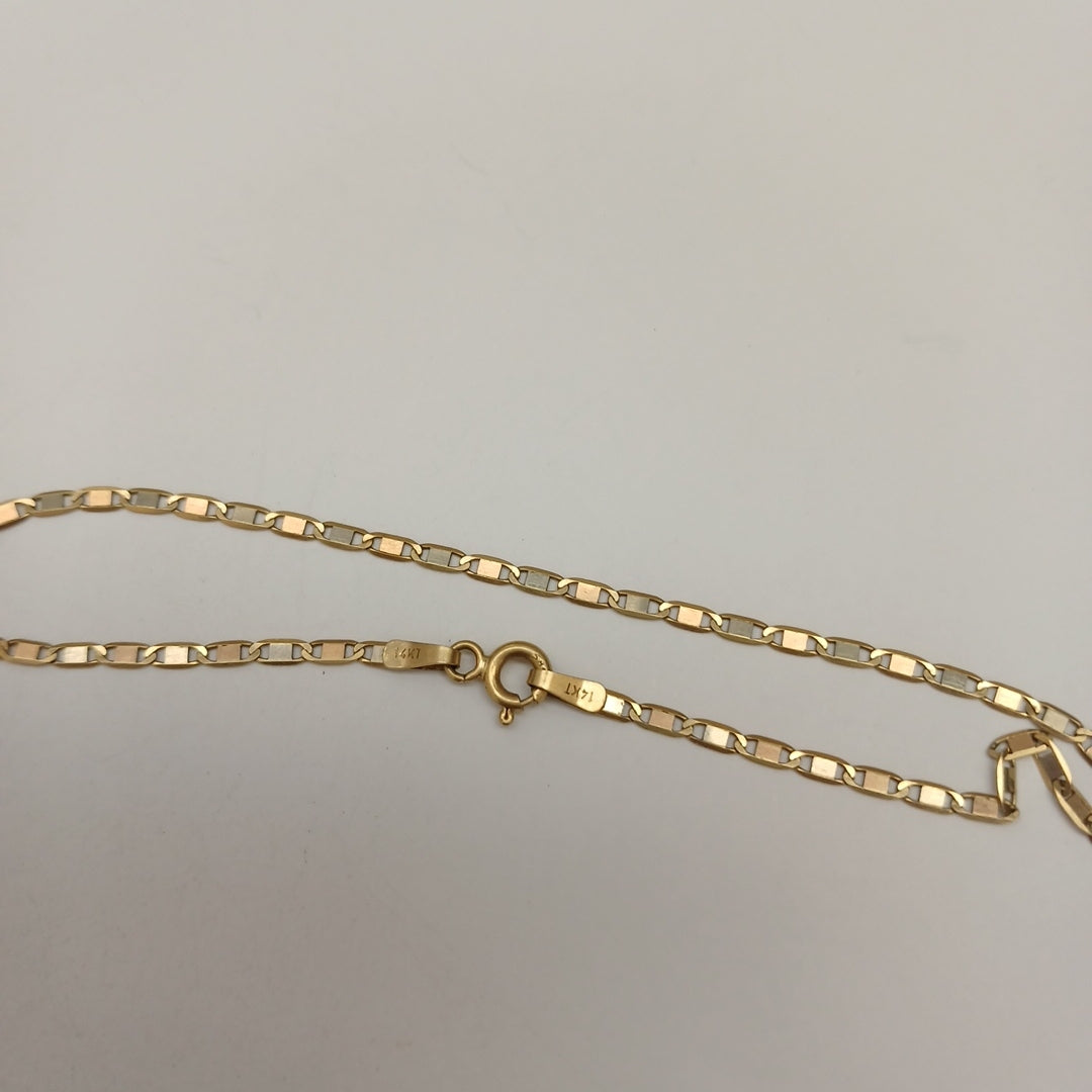 CADENA ORO 14 K 3 GRMS (SEMINUEVO)