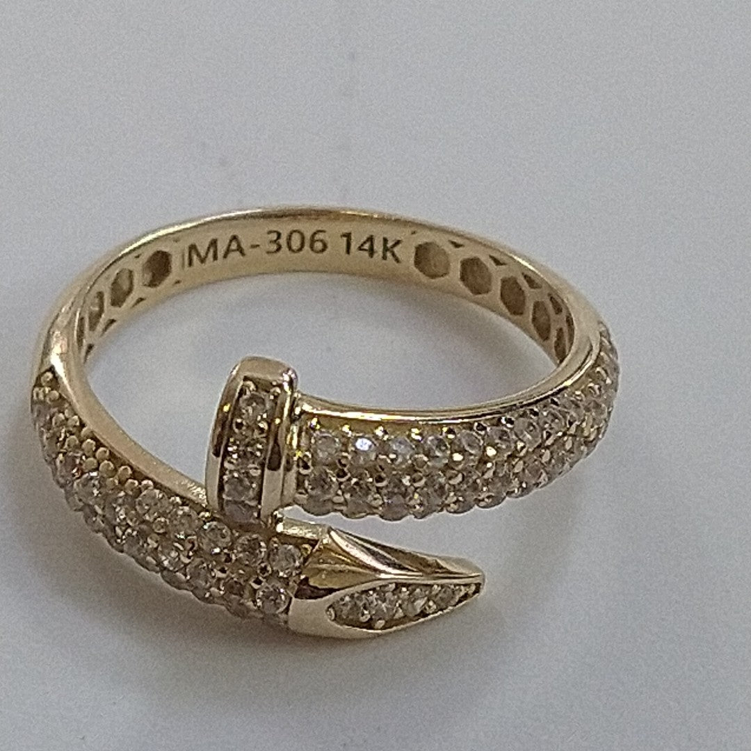 ANILLOS DAMA ORO 14K 2.7 (NUEVO)