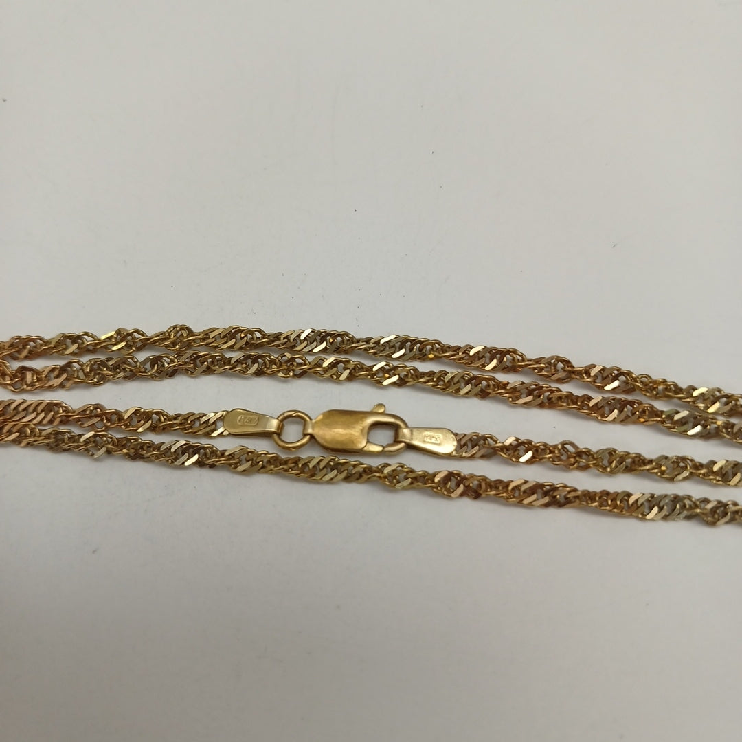 CADENA ORO 14 K 6.4 GRMS (SEMINUEVO)