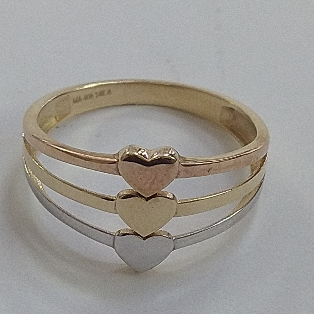 ANILLOS DAMA ORO 14K 2 (NUEVO)