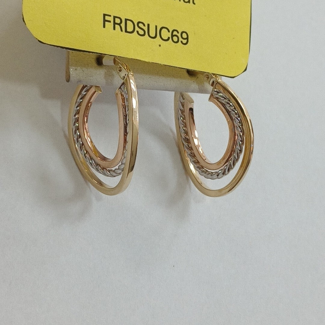 ARRACADAS ORO 14K 2.6 (NUEVO)