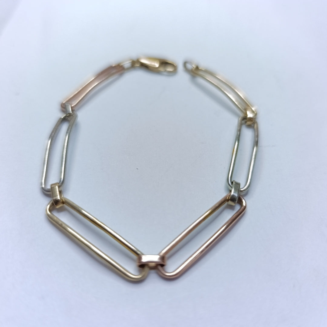 PULSERA ORO 14 K 6,40 GRMS (SEMINUEVO)