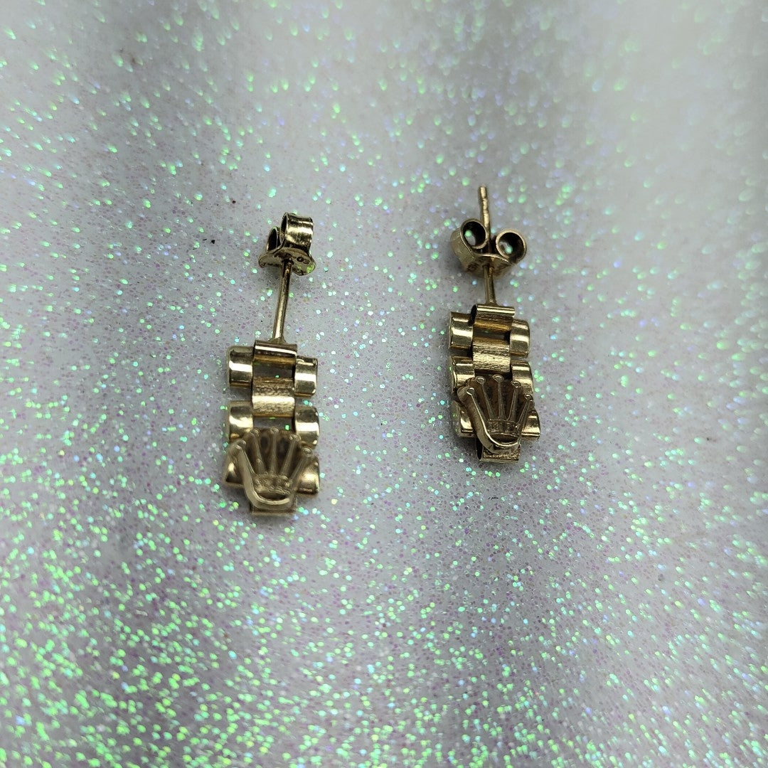 ARETES PAR ORO 14 K 2.1 GRMS (SEMINUEVO)