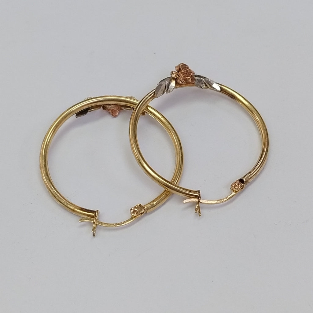 ARRACADAS PAR ORO 10 K 4,00 GRMS (SEMINUEVO)