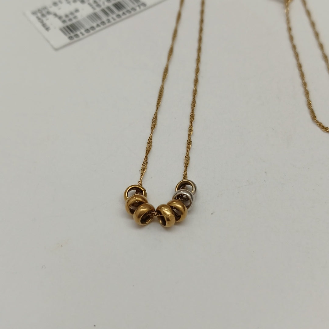 CADENA ORO 14 K 0.9 GRMS (SEMINUEVO)