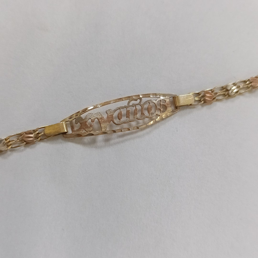 ESCLAVA ORO 10 K 3.8 GRMS (SEMINUEVO)