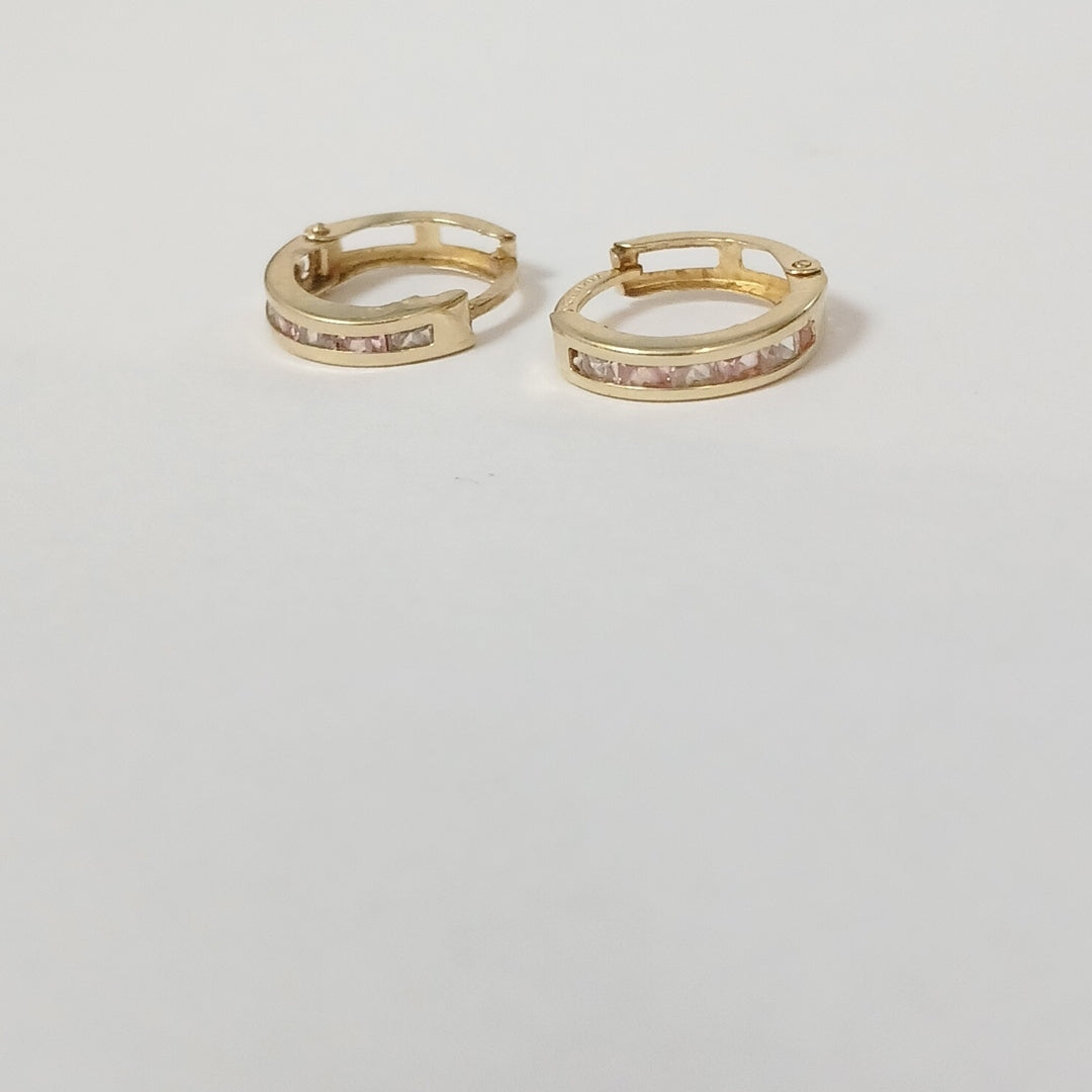 ARRACADAS PAR ORO 14 K 0.8 GRMS (SEMINUEVO)