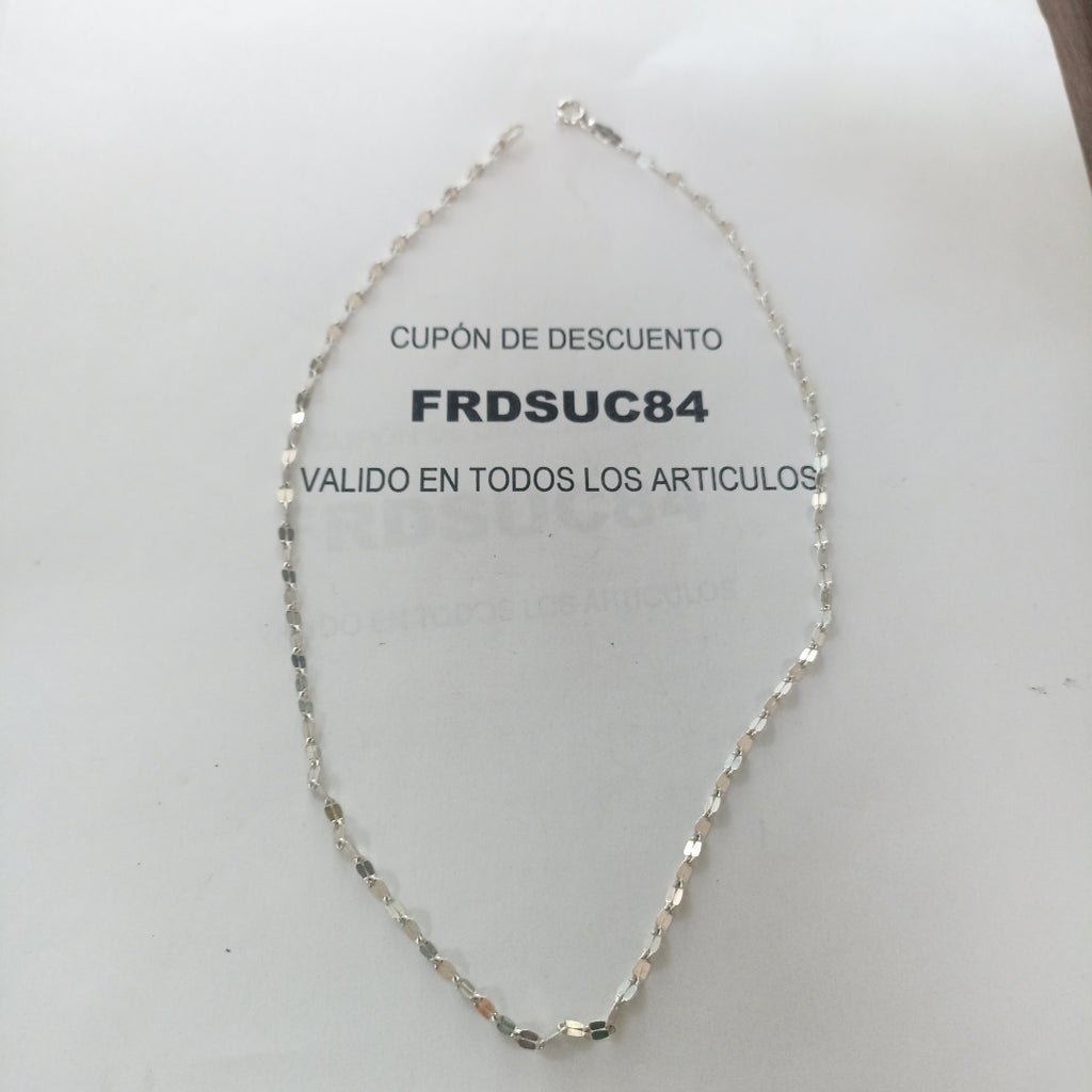 CADENA PLATA 3,00 GRMS (SEMINUEVO)