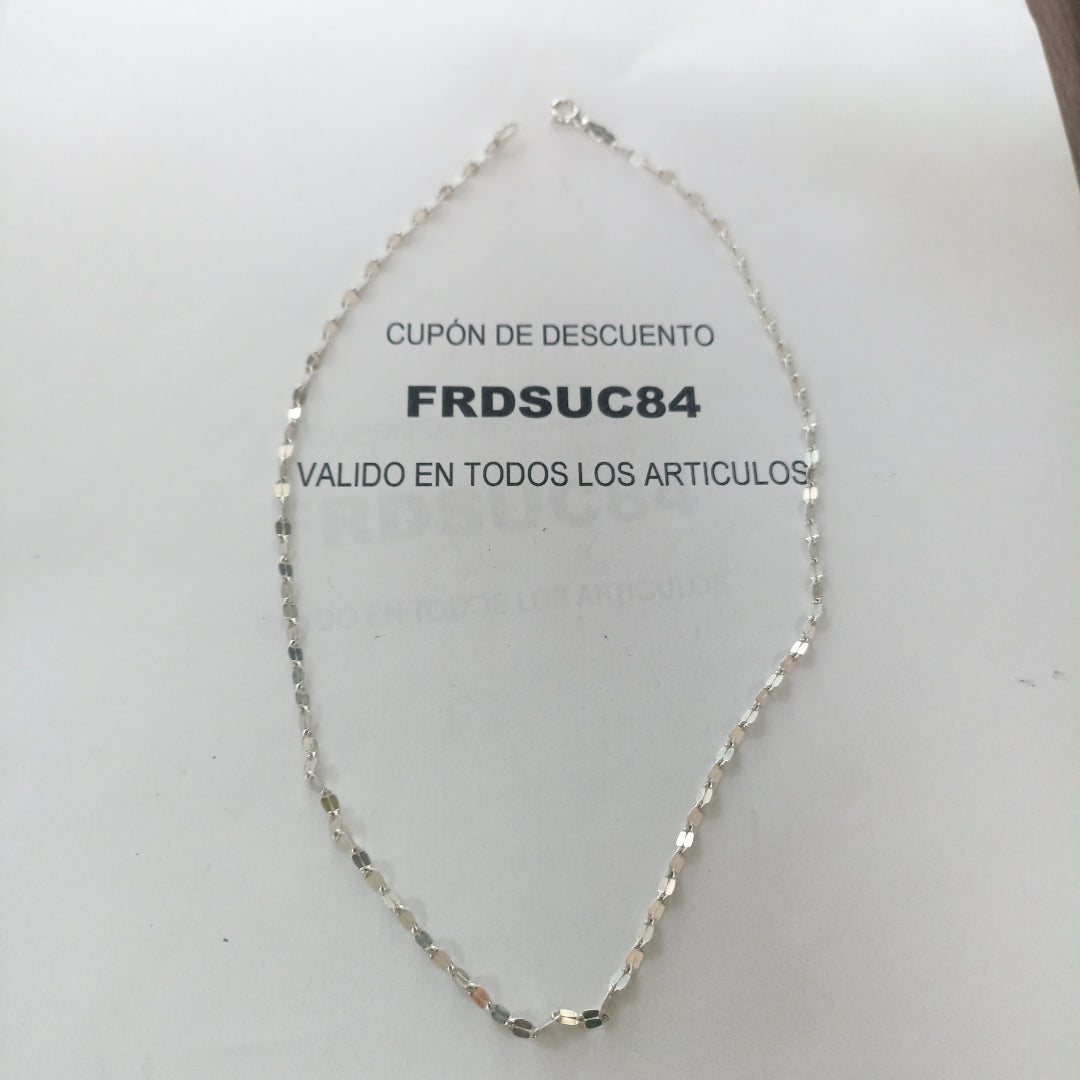 CADENA PLATA 3,00 GRMS (SEMINUEVO)