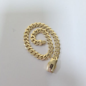 PULSERA CABALLERO MONACO ORO 14K 7.8 (NUEVO)