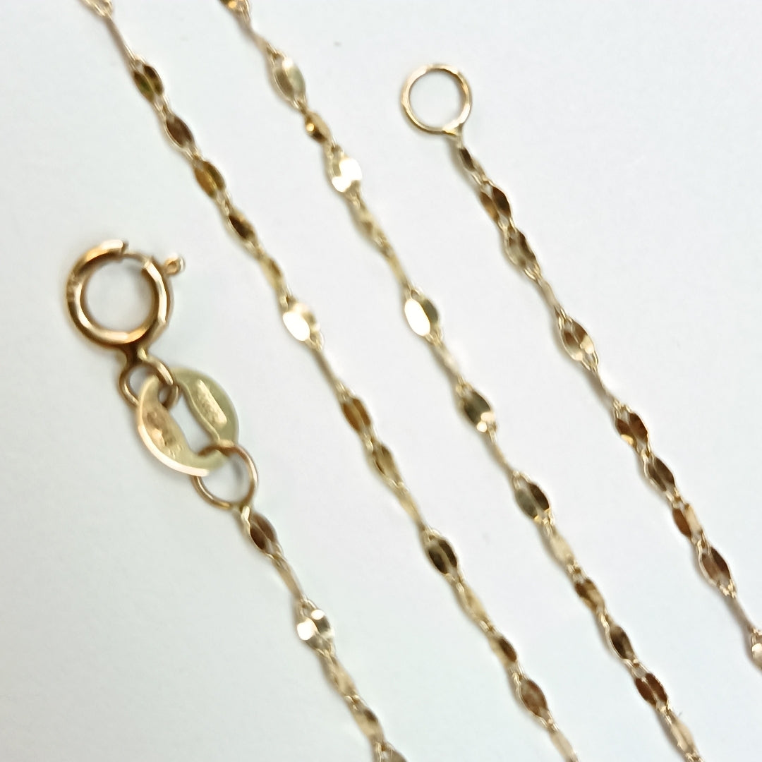 CADENA ORO 10 K 0,70 GRMS (SEMINUEVO)