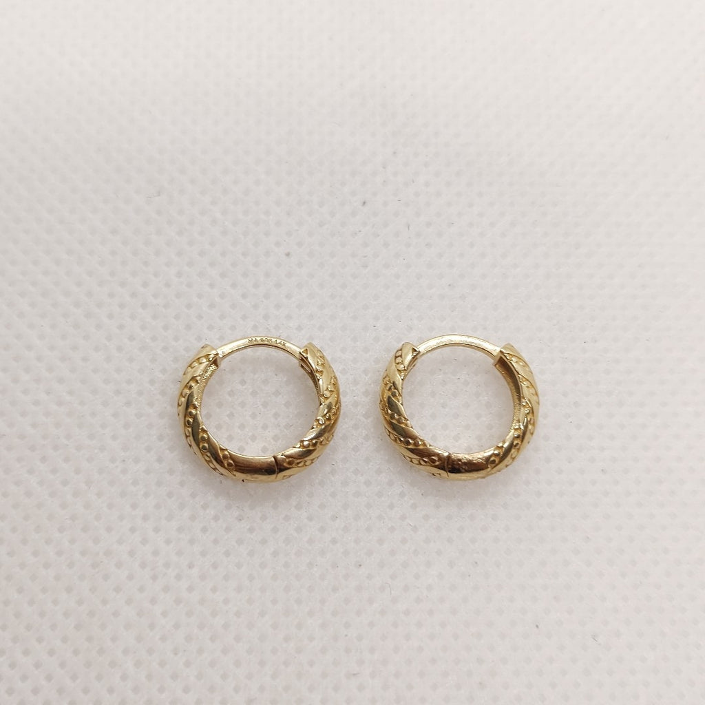HUGGIES ORO 14K 2.4 (NUEVO)
