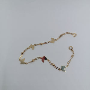 PULSERAS DAMA ORO 14K 2 (NUEVO)