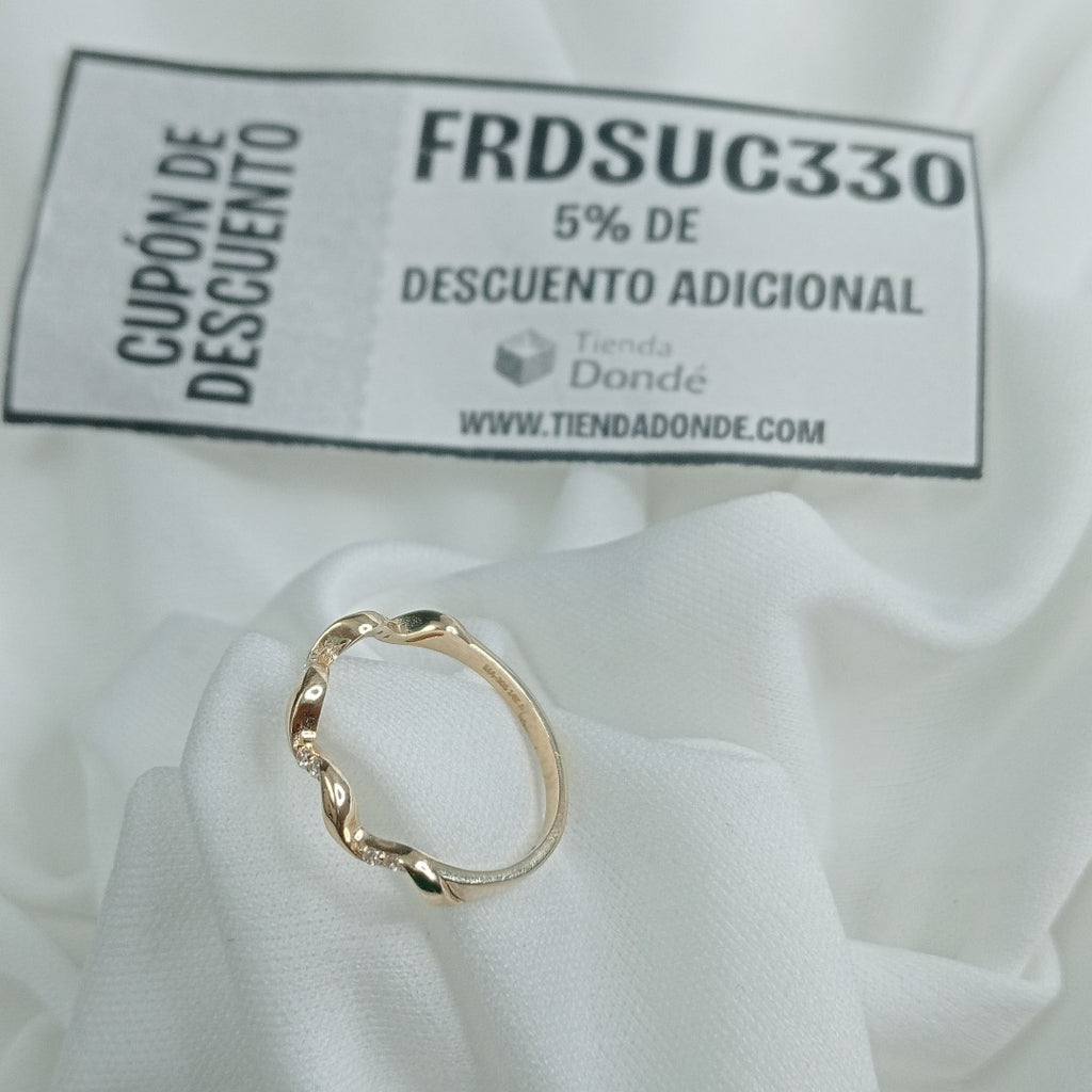 ANILLOS DAMA ORO 14K 1.5 (NUEVO)