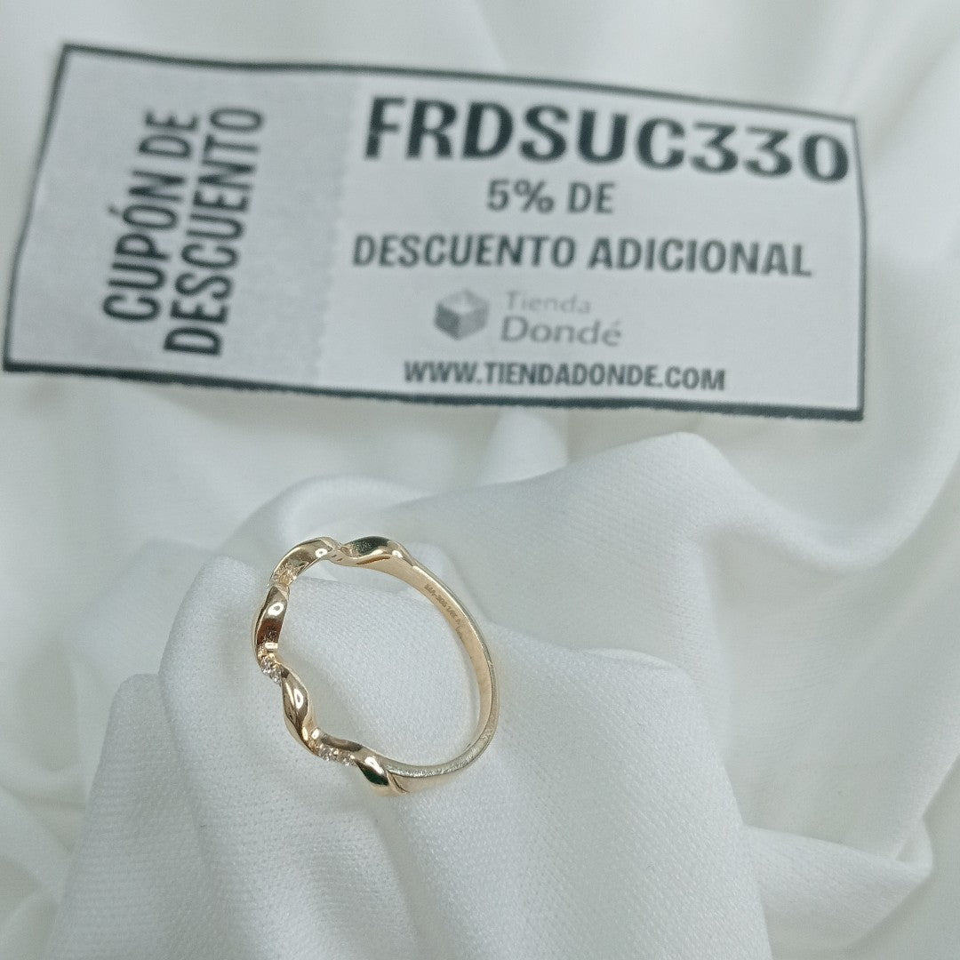 ANILLOS DAMA ORO 14K 1.5 (NUEVO)