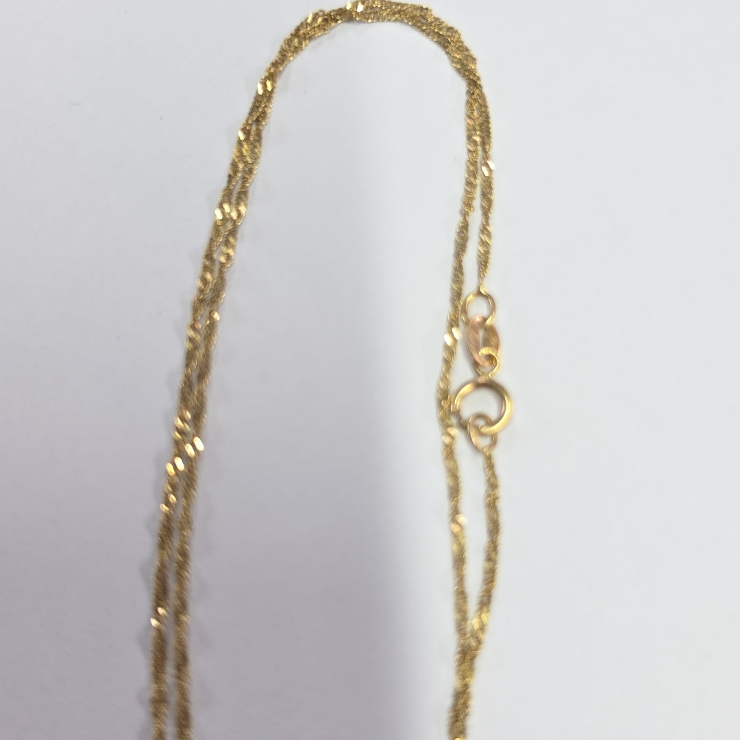 CADENA ORO 10 K 1.3 GRMS (SEMINUEVO)