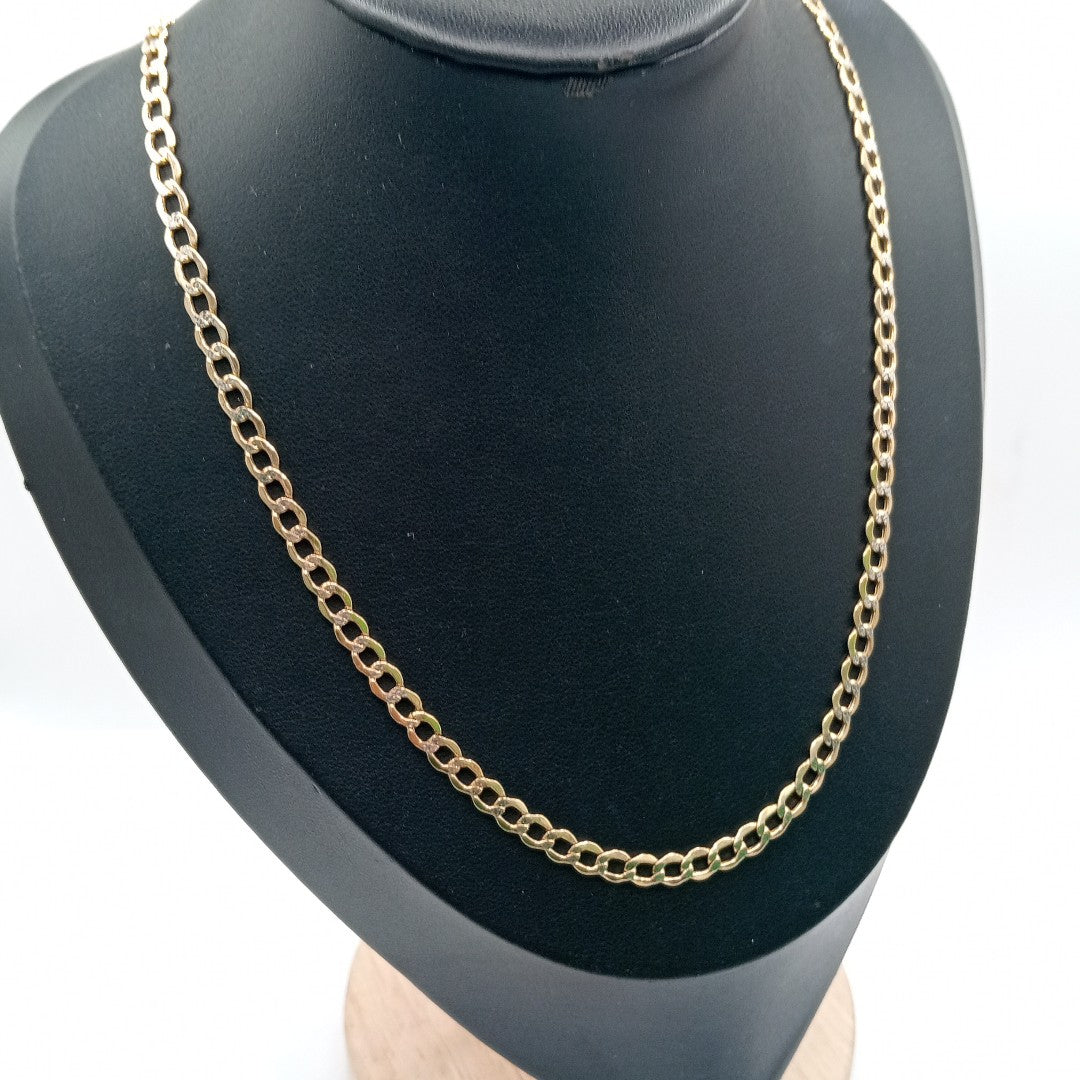 CADENA ORO,RODIADO 10 K 5,60 GRMS (SEMINUEVO)
