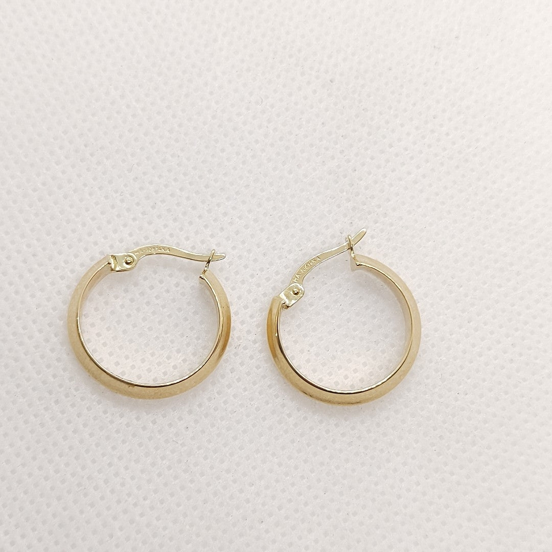 ARRACADAS ORO 14K 1.4 (NUEVO)