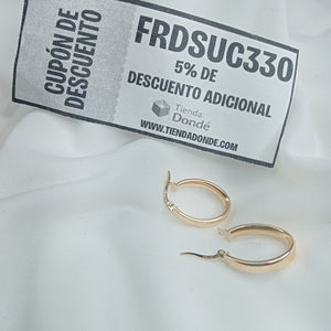 ARRACADAS ORO 14K 2 (NUEVO)