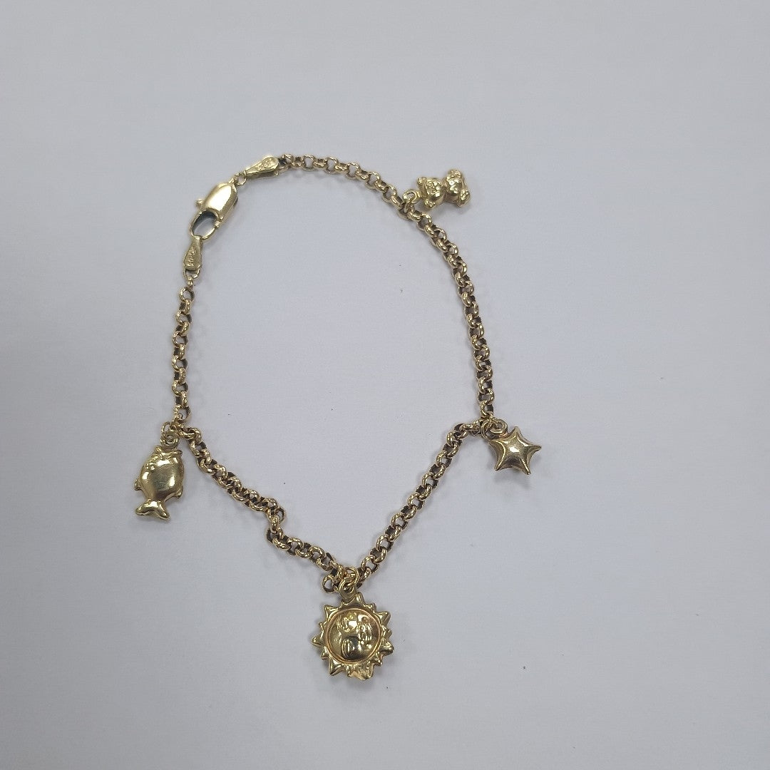 PULSERA ORO 14 K 3,60 GRMS (SEMINUEVO)