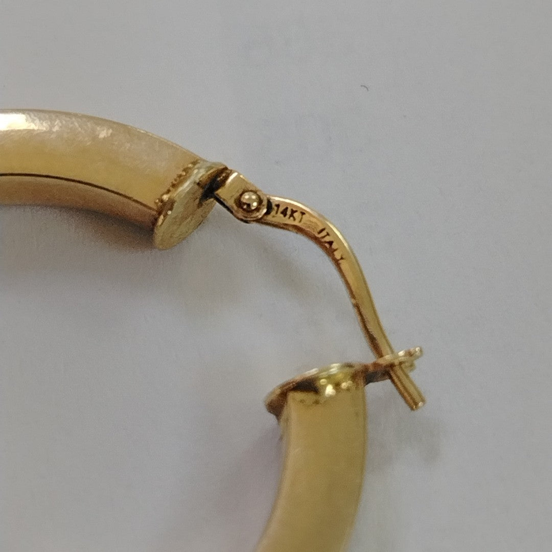 ARRACADAS PAR ORO 14 K 4.7 GRMS (SEMINUEVO)