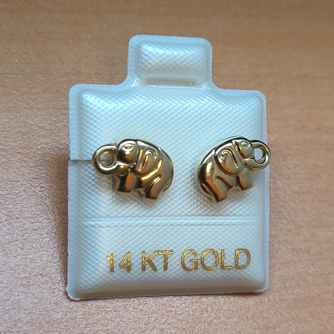 BROQUELES ORO 14K 1.1 (NUEVO)