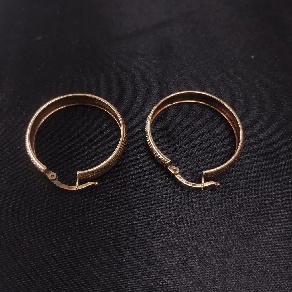 ARRACADAS PAR ORO 12 K 3,50 GRMS (SEMINUEVO)