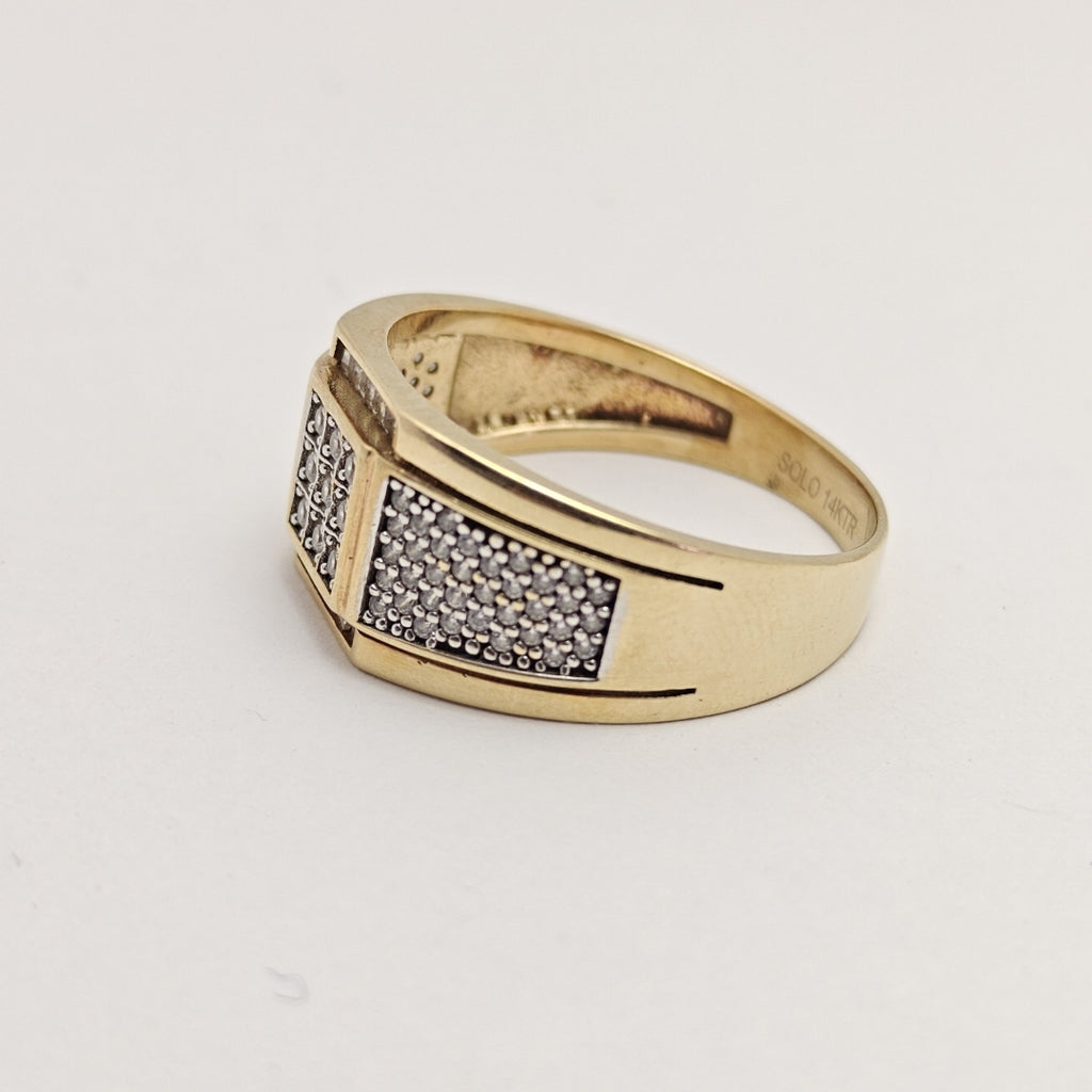 ANILLO ORO 14 K 6.2 GRMS (SEMINUEVO)