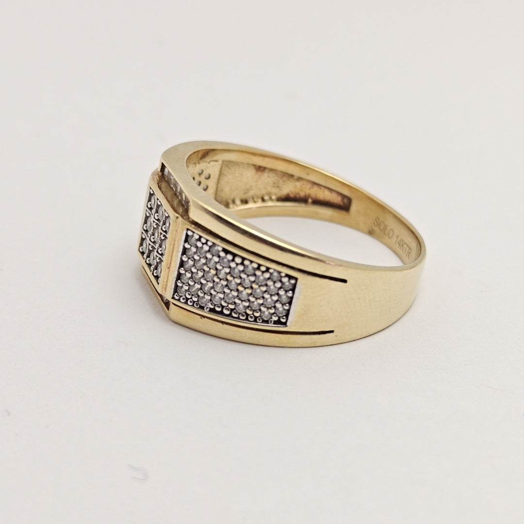 ANILLO ORO 14 K 6.2 GRMS (SEMINUEVO)