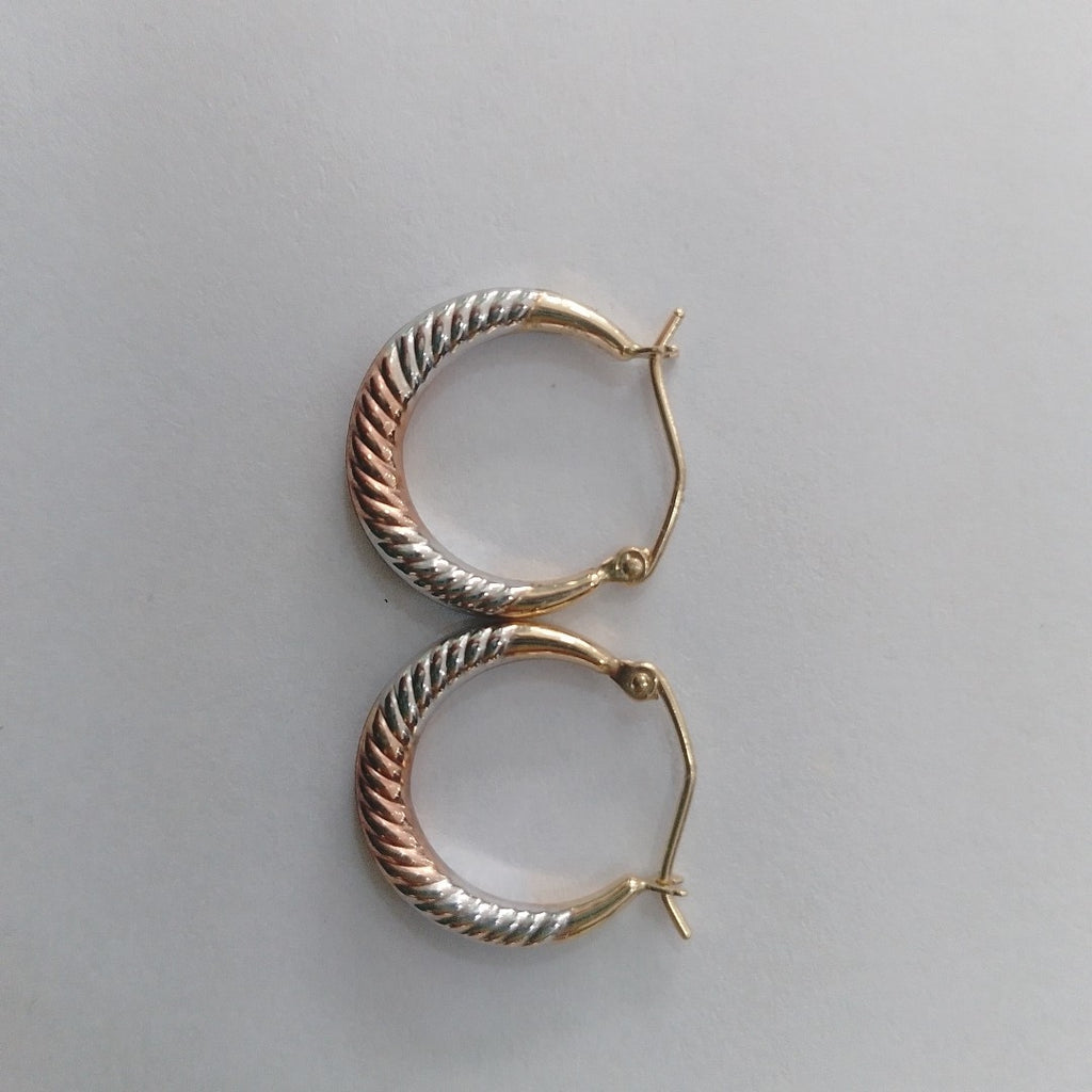 ARRACADAS PAR ORO 14 K 0.7 GRMS (SEMINUEVO)