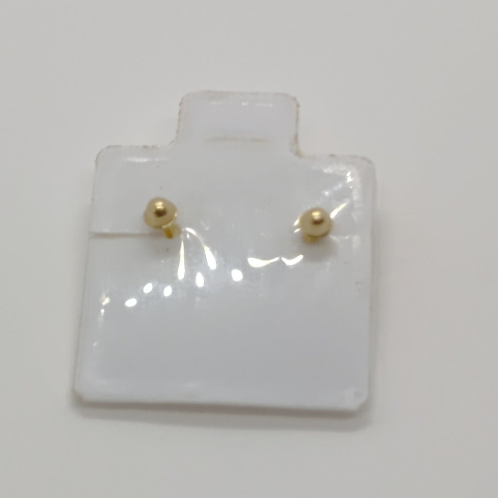BROQUELES BROQUEL FIG CORAZON C CIRCONIA 14K 0.2614 GR (NUEVO)