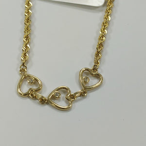 PULSERAS DAMA ORO 14K 2.7 (NUEVO)
