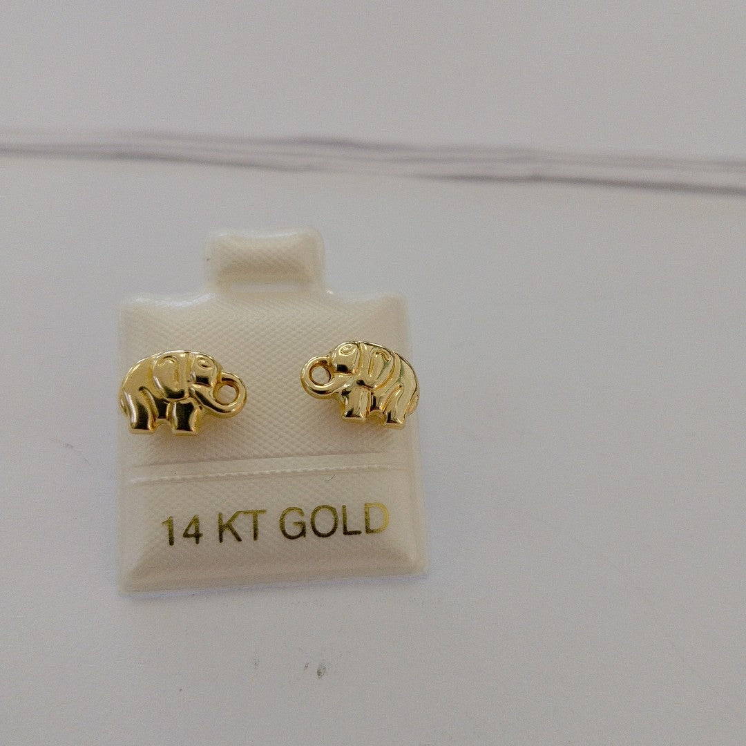 BROQUELES ORO 14K 1 (NUEVO)