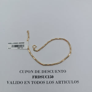 PULSERAS DAMA ORO 14K 2.8 (NUEVO)