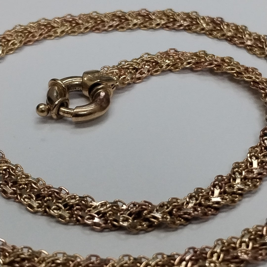 GARGANTILLA ORO 14 K 16,50 GRMS (SEMINUEVO)