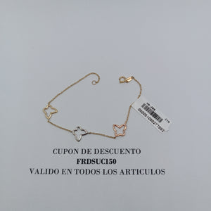 PULSERAS DAMA ORO 14K 1.3 (NUEVO)