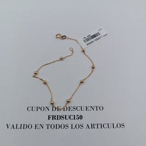 PULSERAS DAMA ORO 14K 0.8 (NUEVO)