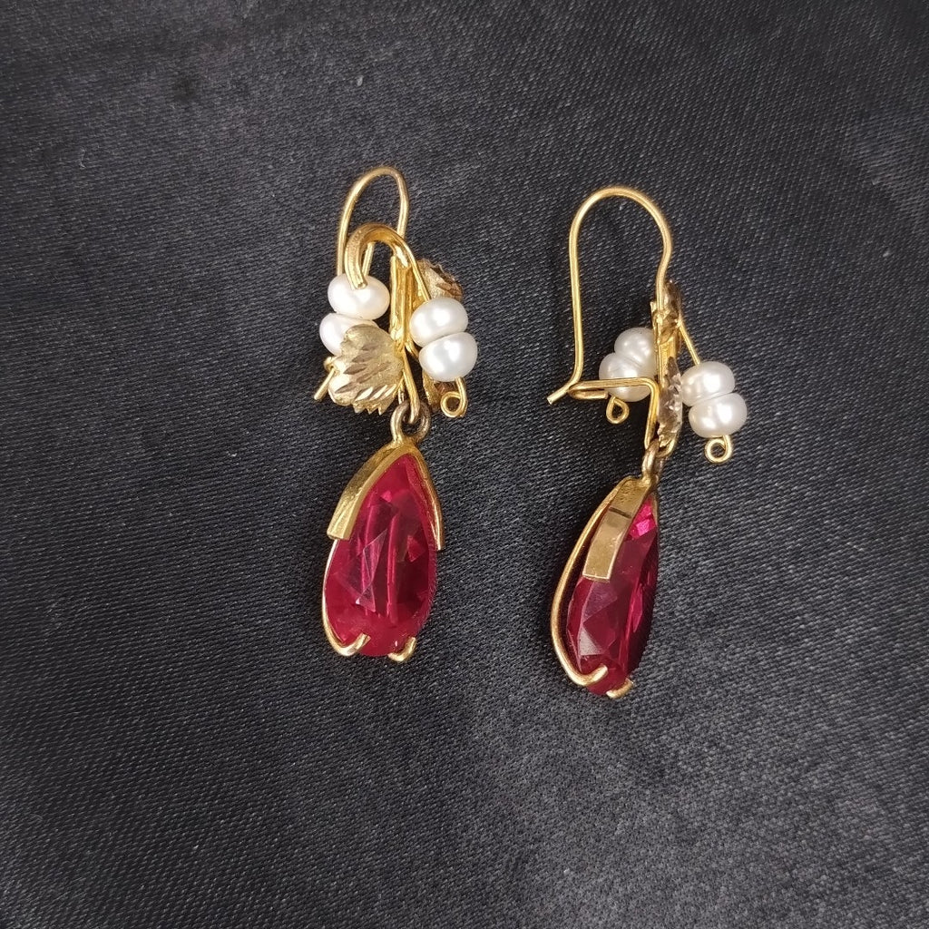 ARETES PAR ORO 10 K 7.6 GRMS (SEMINUEVO)