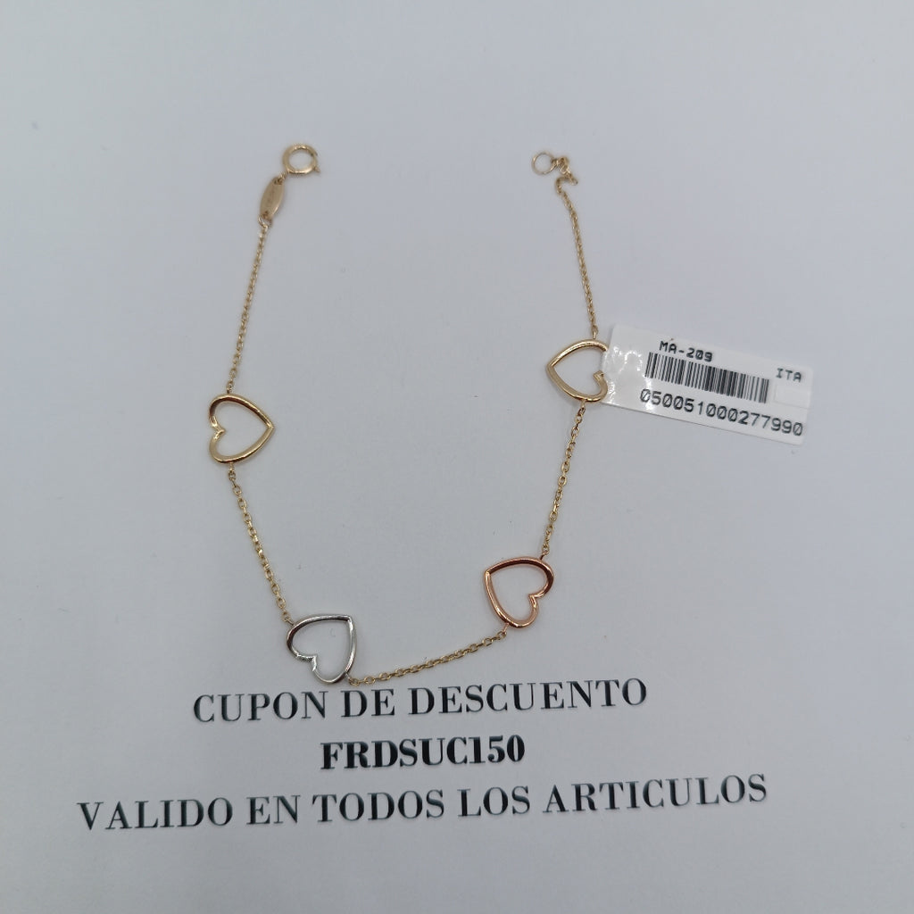PULSERAS DAMA ORO 14K 1.6 (NUEVO)